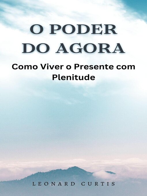 Cover image for O Poder do Agora